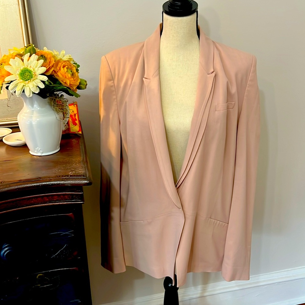 Blush Reiss blazer